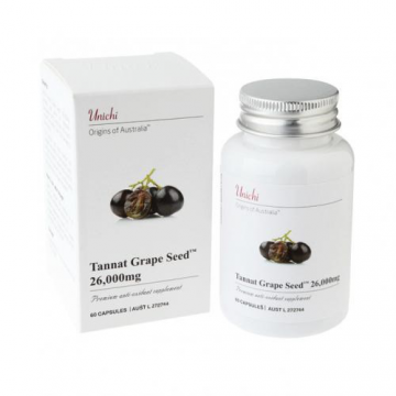 Unichi 丹拿葡萄籽精华胶囊 60粒