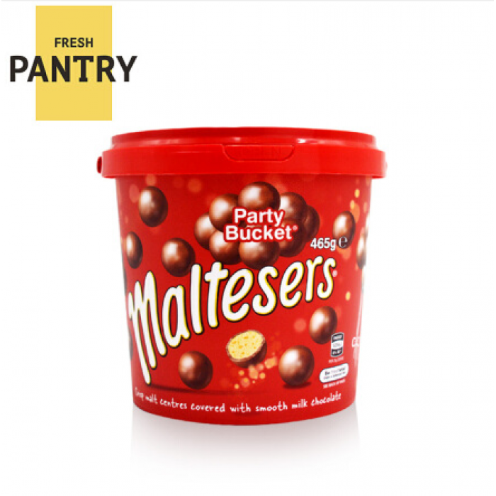 Maltesers  麦提莎麦丽素 夹心巧克力 桶装零食 465g