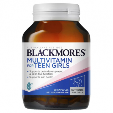 Blackmores 澳佳宝 青少年益脑复合维生素胶囊 女孩 60粒