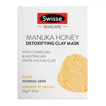 Swisse 麦卢卡蜂蜜面膜 蜂毒面膜 控油清洁毛孔去黑头 70g 新包装