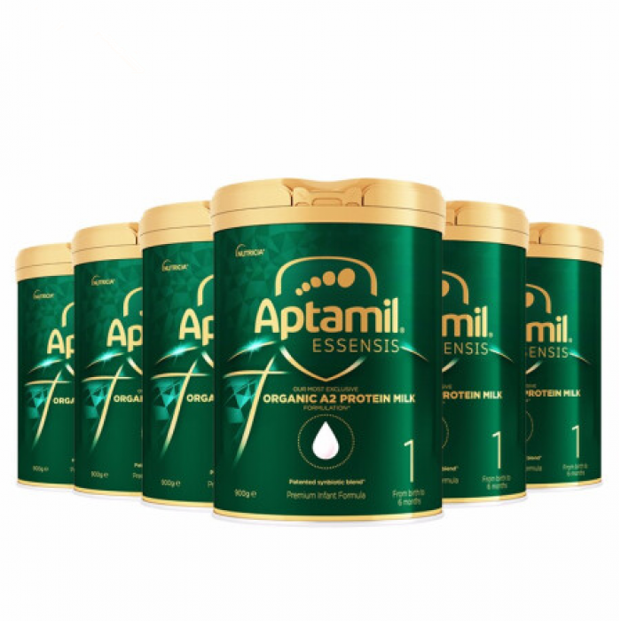 【澳洲直邮】Aptamil爱他美奇迹绿罐A2婴儿奶粉900g 一段 六罐（包邮包税）