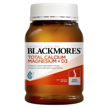 Blackmores澳佳宝活性钙镁复合维生素D3补钙片