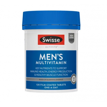 Swisse 男性复合维生素 120粒 *3罐 包邮包税 新包装