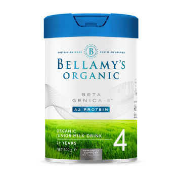 Bellamy's 贝拉米白金版有机A2婴儿配方奶粉4段 2岁+ 6罐（包邮包税）