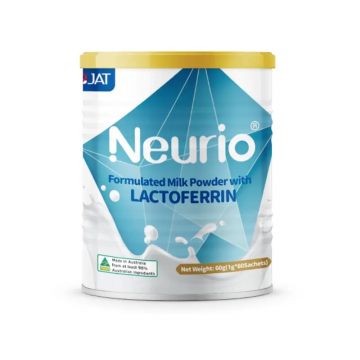【澳洲直邮】Neurio纽瑞优 乳铁蛋白粉-蓝钻版60g（1g*60条）3罐包邮包税