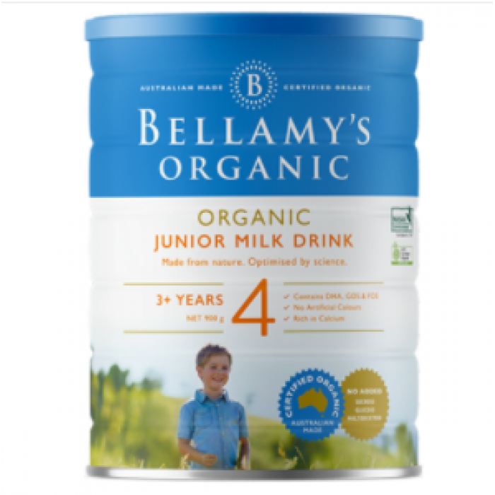 【澳洲直邮】Bellamy's 贝拉米有机奶粉900g 4段  900g 单罐装（包邮包税）