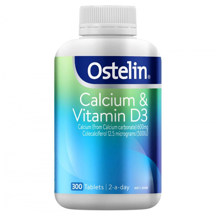 Ostelin 奥斯特林 钙+维生素D 维他命D3 成人钙片 300片