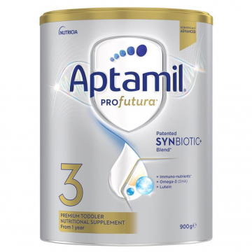 【澳洲直邮】Aptamil 爱他美 新版白金装奶粉三段 900g 单罐（包邮包税）