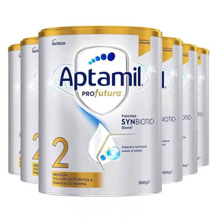【澳洲直邮】Aptamil 爱他美白金装奶粉二段 六罐（包邮包税）