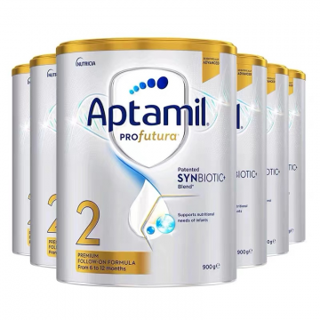 【澳洲直邮】Aptamil 爱他美 新版白金装奶粉二段 六罐（包邮包税）