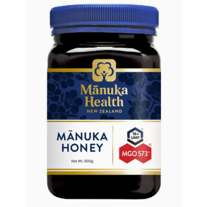 【国内现货】效期：25年 Manuka Health 蜜纽康麦卢卡蜂蜜UMF16+500g（MGO573+）