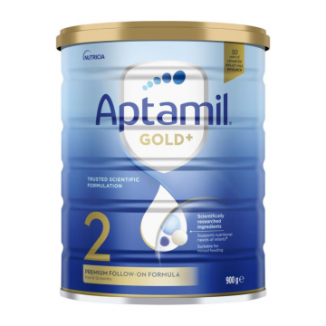 【澳洲直邮】新版！Aptamil 爱他美金装奶粉二段 900g 单罐（包邮包税）