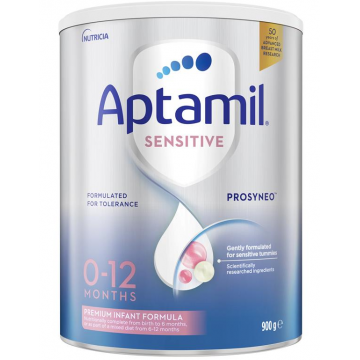 【澳洲直邮】效期25.6 Aptamil 爱他美适度水解婴儿奶粉 0-12个月 3罐 （包邮包税）