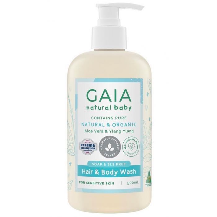 GAIA 婴儿 沐浴洗发二合一新包装 500ml